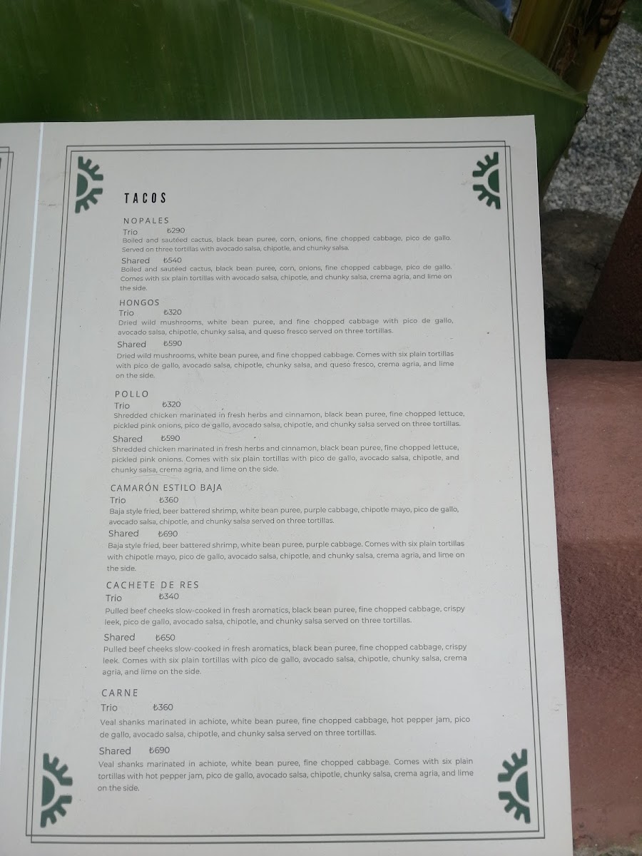 Menu Luz Latin Food And Cocktails-10