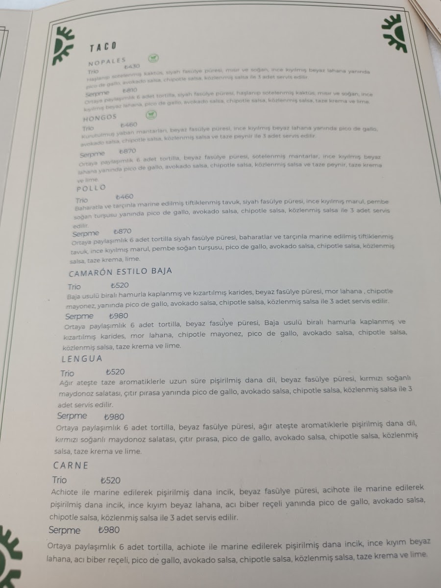 Menu Luz Latin Food And Cocktails-6