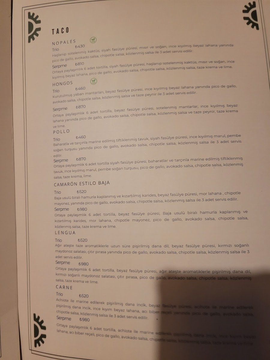 Menu Luz Latin Food And Cocktails-9